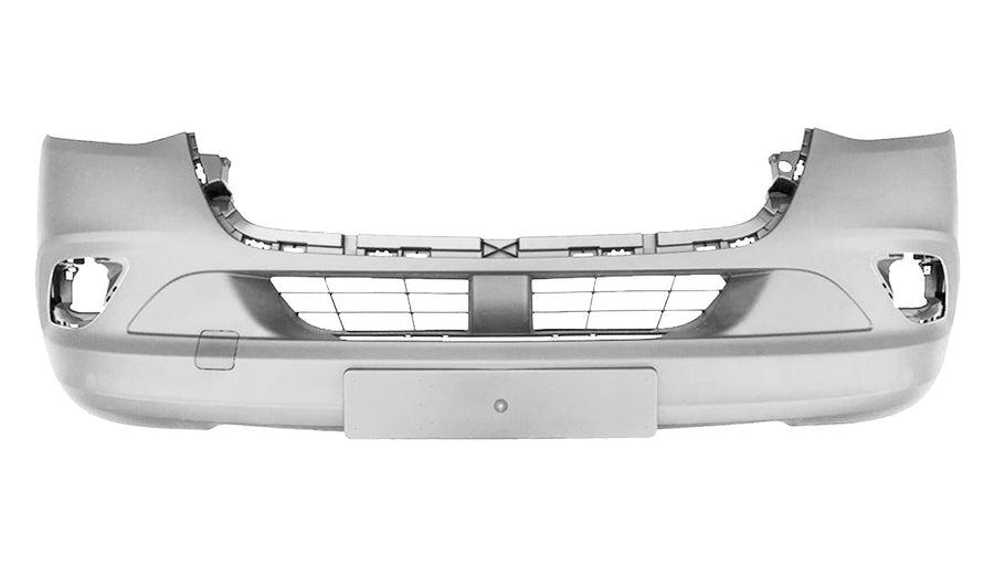 Paraurti Anteriore Con Fendinebbia Primer Con 6 Tracce Sensori Con Tappo Gancio Traino - Mercedes - Sprinter 2018 - OE A91088584009678 - Carrozzeria Truck