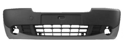 Paraurti Anteriore Con Fori Fendinebbia Con Primer (Adattabile Completo Di Spoiler) - Renault - Trafic 2006 - OE 7701066115 - 7701066118 - Carrozzeria Truck