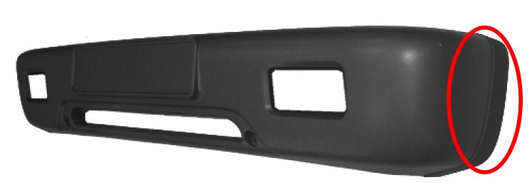 Paraurti Anteriore Con Fori Fendinebbia Con Soffietti Laterali - Nissan - Cabstar 1999 - 2003 - OE 620109X503 - 620109X505 - Carrozzeria Truck