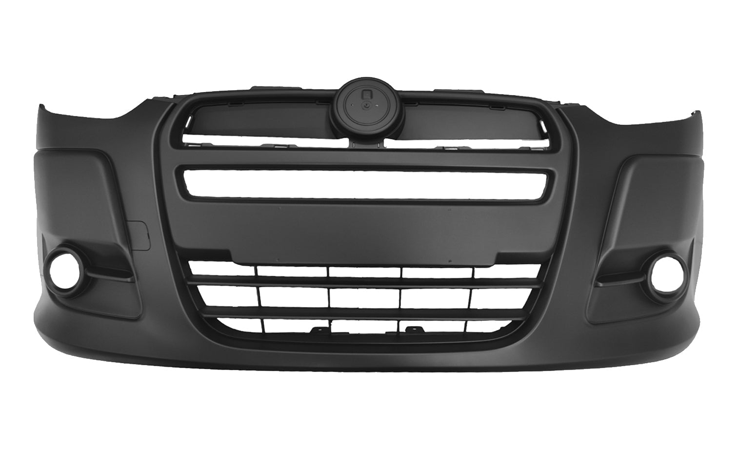 Paraurti Anteriore Con Fori Fendinebbia No Primer Con Tappo Gancio Traino - Fiat - Doblo 2009 - OE 735512753 - Carrozzeria Truck