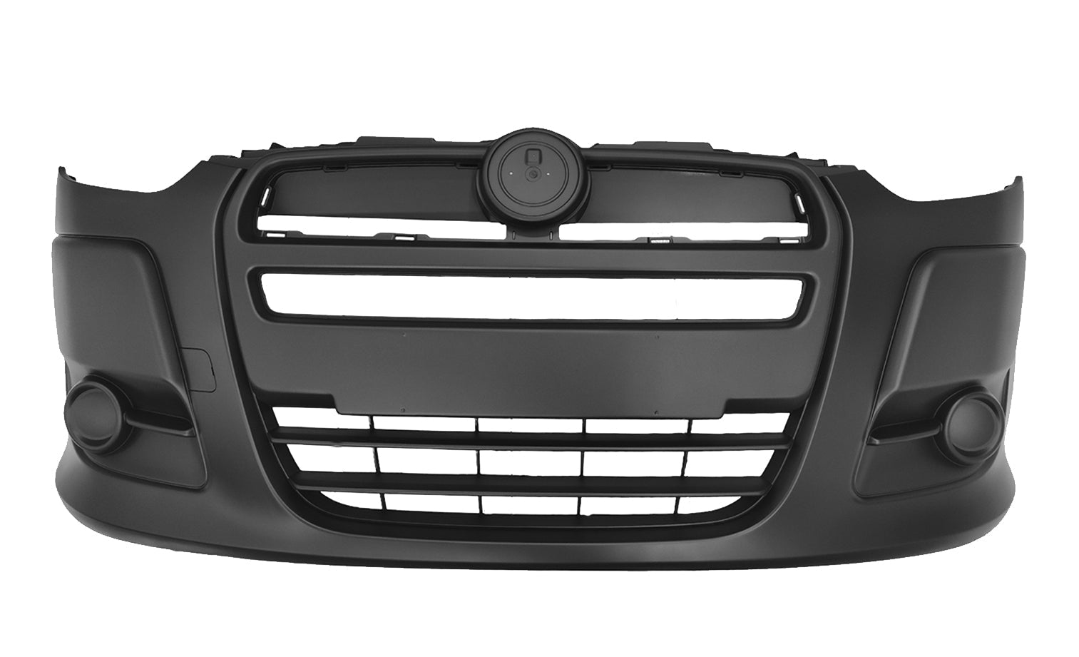 Paraurti Anteriore Con Primer Con Tappo Gancio Traino - Fiat - Doblo 2009 - OE 735512752 - 735525448 - Carrozzeria Truck
