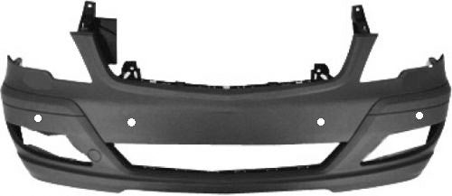 Paraurti Anteriore Con Primer E Park Assist (4 Portasensori) Con Tappo Gancio Traino - Mercedes - Viano 2009 - OE A63988507259999 - Carrozzeria Truck