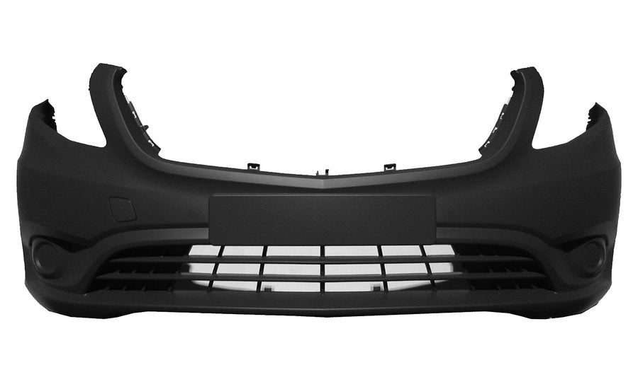 Paraurti Anteriore Con Primer Liscio Con Tappo Gancio Traino - Mercedes - Vito 2015 - OE A44788508259999 - Carrozzeria Truck