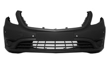 Paraurti Anteriore Con Primer Liscio Park Assist (6 Portasensori) Con Tappo Gancio Traino - Mercedes - Vito 2015 - OE A44788509259999 - Carrozzeria Truck