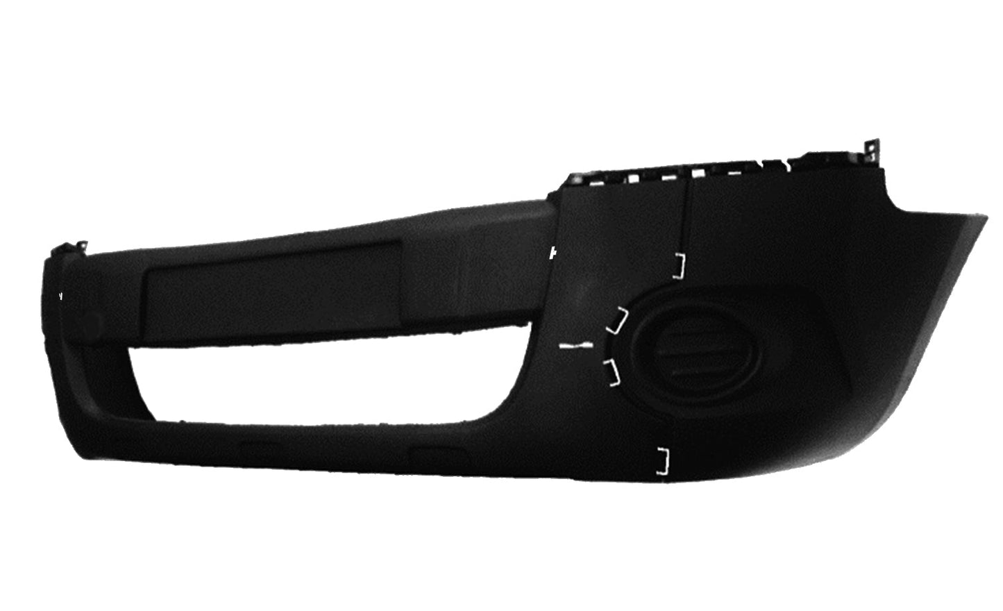 Paraurti Anteriore Con Primer Predisposto Modanatura Con Tappo Gancio Traino - Peugeot - Partner 2008 - OE 7401QC - Carrozzeria Truck