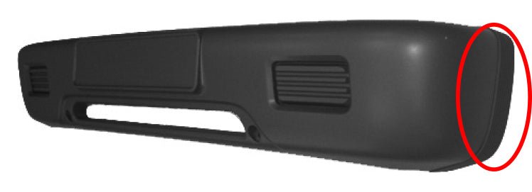 Paraurti Anteriore Con Soffietti Laterali - Nissan - Cabstar 1999 - 2003 - OE 620109X504 - Carrozzeria Truck