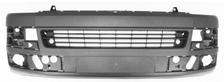Paraurti Anteriore Grigio Chiaro Con Tracce Lavafari E Sensori - Volkswagen - Transporter T5 2009 - OE 7E0807217B7G9 - Carrozzeria Truck
