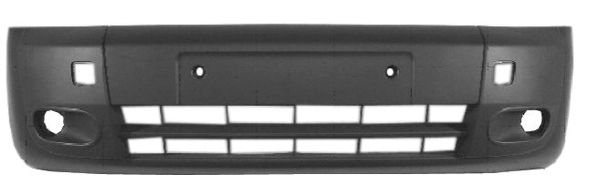 Paraurti Anteriore Grigio Con Fori Fendinebbia - Ford - Tourneo - Connect 2006 - OE 1470568 - 1502357 - Carrozzeria Truck