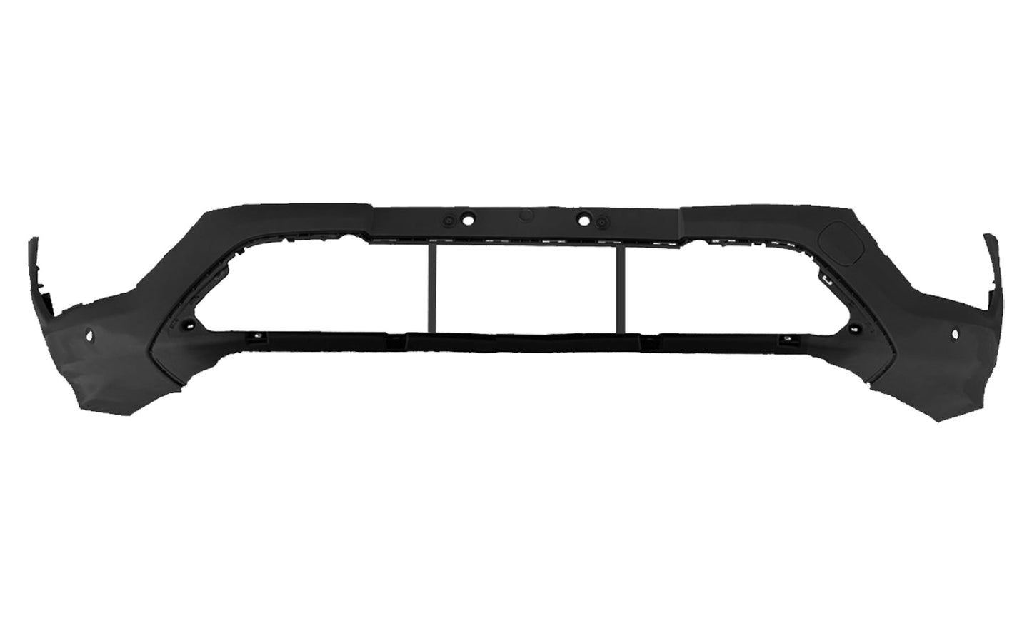 Paraurti Anteriore Inferiore Nero Con Parkassist (2 Portasensori) Con Tappo Gancio Traino - Ford - Transit Custom 2018 - OE 2375290 - Carrozzeria Truck