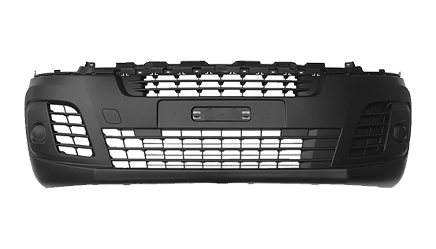 Paraurti Anteriore Nero Con 6 Tracce Sensori Con Tappo Gancio Traino - Fiat - Scudo 2022 - OE 1615649280 - 155254050 - Carrozzeria Truck