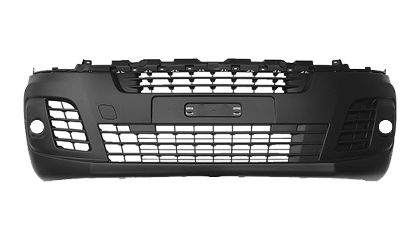 Paraurti Anteriore Nero Con Fendinebbia Con 6 Tracce Sensori Con Tappo Gancio Traino - Fiat - Scudo 2022 - OE 1615658280 - 155254052 - Carrozzeria Truck