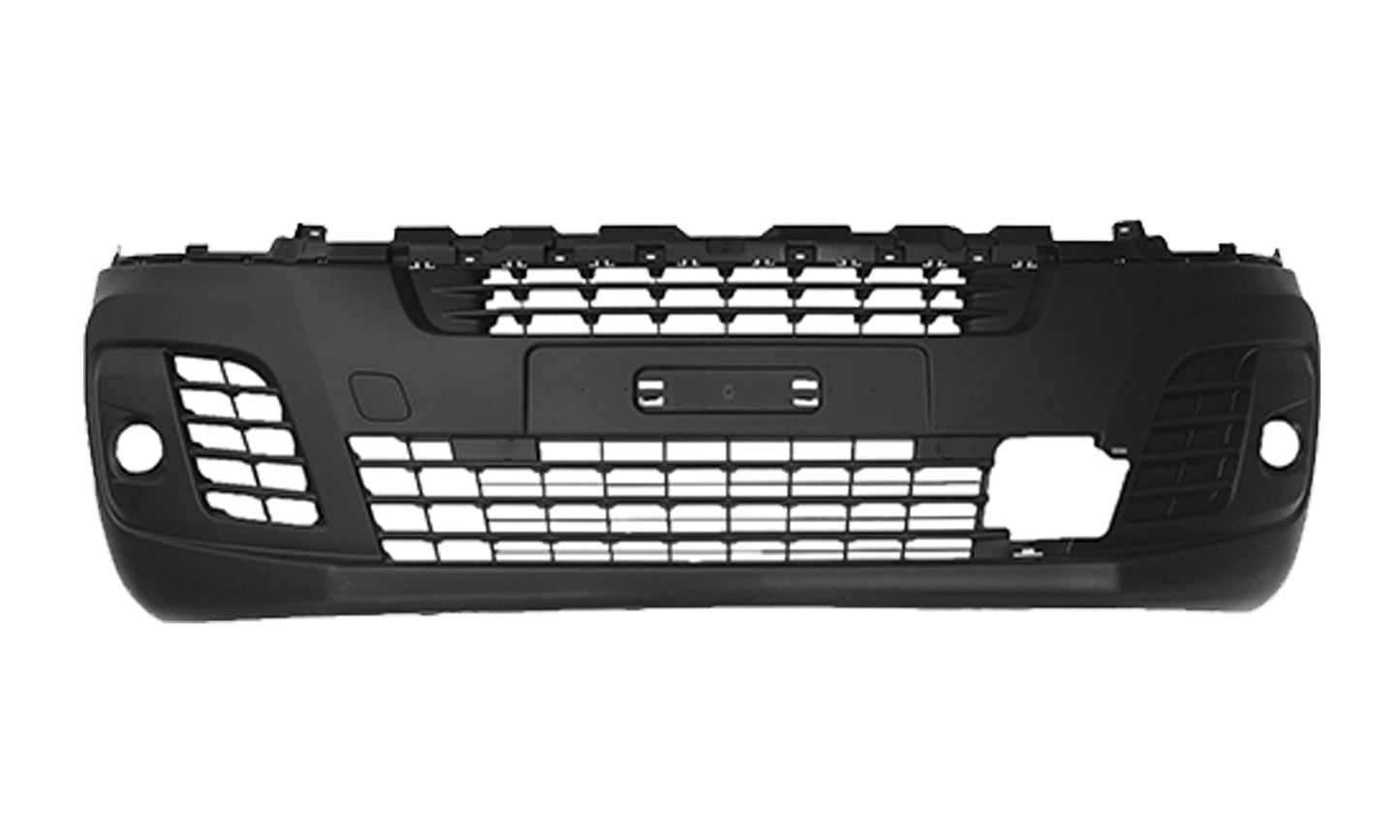 Paraurti Anteriore Nero Con Fendinebbia Con Rilevatore Ostacolo Con 6 Tracce Sensori Con Tappo Gancio Traino - Citroen - Jumpy 2016 - OE 1615660780 - 155254055 - Carrozzeria Truck