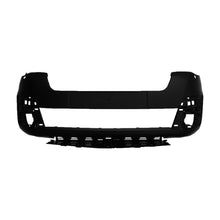 Paraurti Anteriore Nero Con Lavafari Con Tappo Gancio Traino - Peugeot - Partner 2015 - OE 1613563880 - Carrozzeria Truck