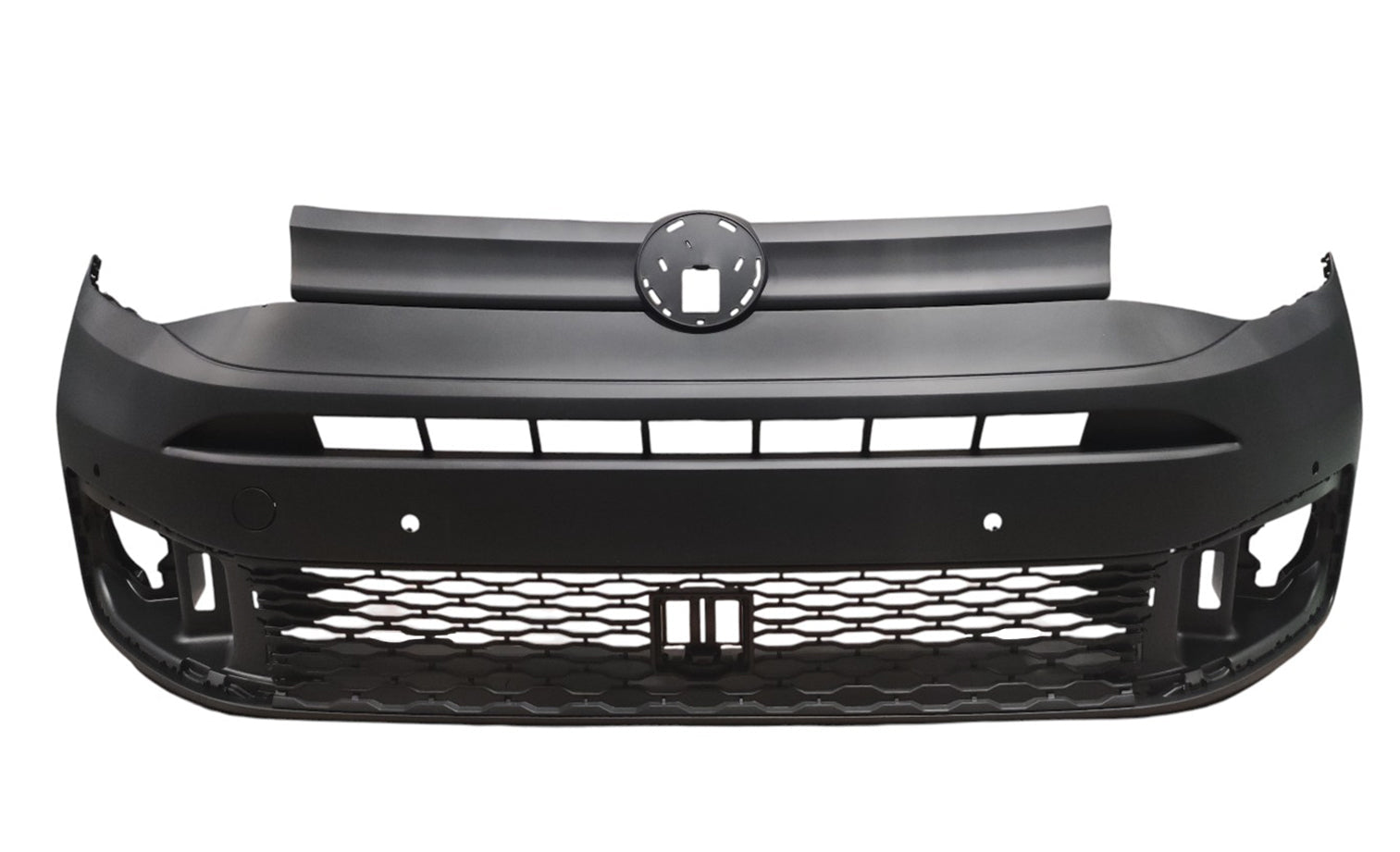 Paraurti Anteriore Nero Con Parkassist (4 Portasensori) - Volkswagen - Caddy 2020 - Carrozzeria Truck
