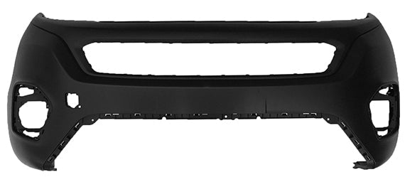 Paraurti Anteriore Nero Con Tappo Gancio Traino - Fiat - Fiorino 2016 - OE 735643419 - Carrozzeria Truck