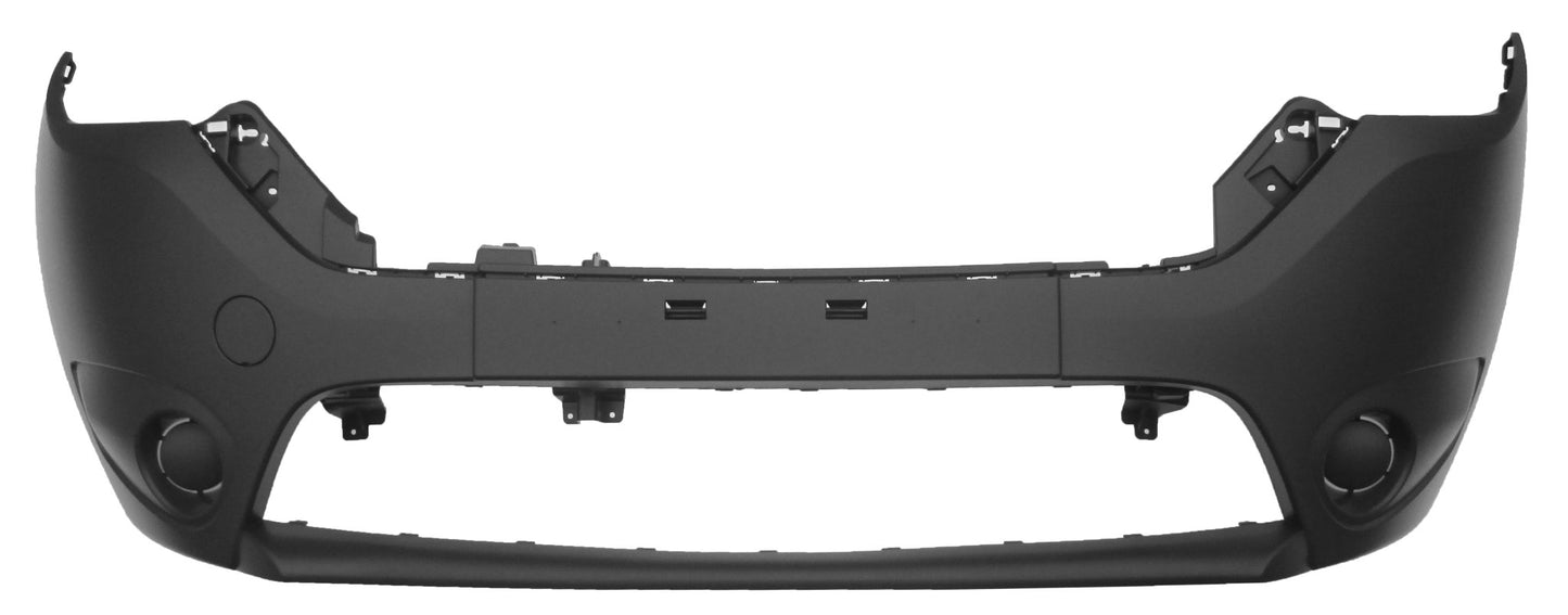Paraurti Anteriore Nero Con Traversa 100.21301 Con Tappo Gancio Traino - Dacia - Dokker Van - OE 620221477R - Carrozzeria Truck