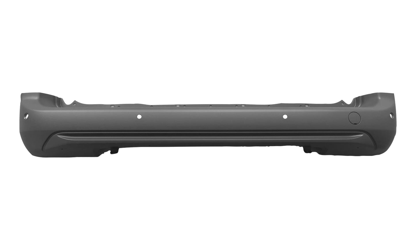 Paraurti Posteriore Centrale Con Primer Con Parkassist E Angolo Morto (6 Portasensori) Con Tappo Gancio Traino - Peugeot - Partner 2019 - OE 1633557880 - 39165985 - SU001A8796 - Carrozzeria Truck