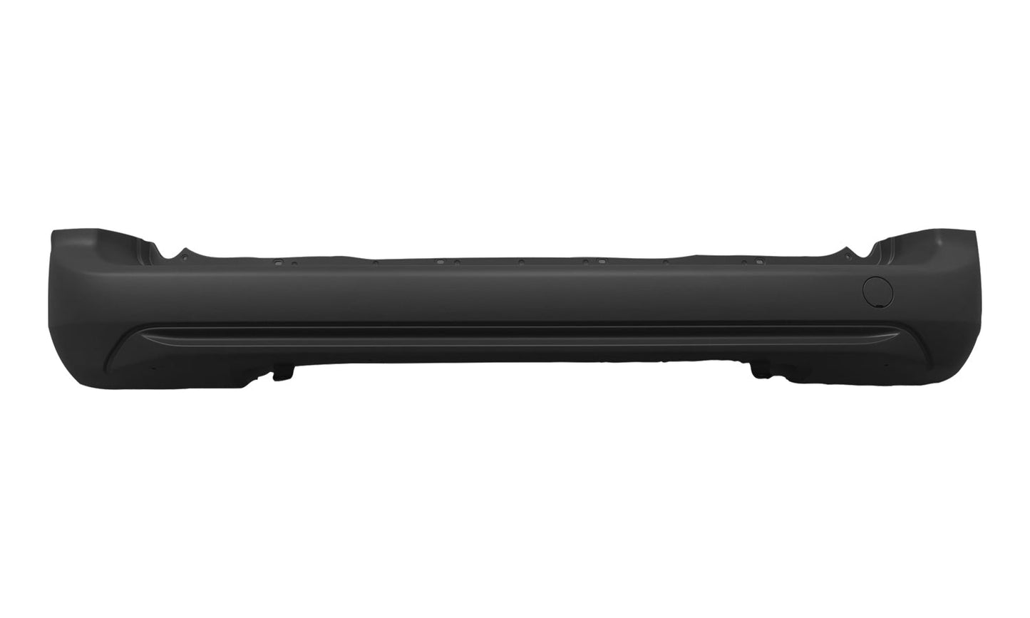 Paraurti Posteriore Centrale Nero Con 6 Tracce Sensori Con Tappo Gancio Traino - Fiat - Doblo 2022 - OE 1633557180 - 39165980 - SU001A8794 - Carrozzeria Truck