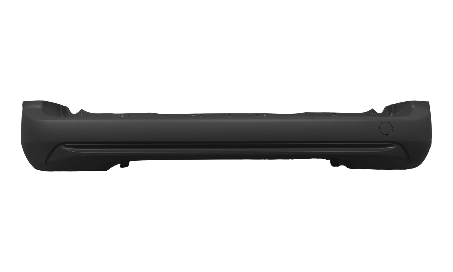 Paraurti Posteriore Centrale Nero Con 6 Tracce Sensori Con Tappo Gancio Traino - Fiat - Doblo 2022 - OE 1633557180 - 39165980 - SU001A8794 - Carrozzeria Truck
