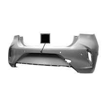 Paraurti Posteriore Con Primer - Con 6 Fori Park Assist & Foro Telecamera Mod. Gs Line 2019 - Opel - Corsa F 2019 - OE 166335791T - Carrozzeria Truck