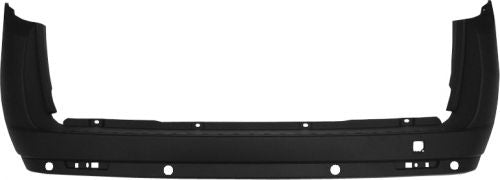 Paraurti Posteriore Nero Porta Basculante Con Fori Parkassist Con Tappo Gancio Traino - Fiat - Doblo 2015 - OE 735497869 - 1404482 - 95513289 - Carrozzeria Truck
