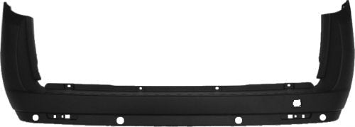 Paraurti Posteriore Nero Porta Basculante Natural Power Con Fori Parkassist Con Tappo Gancio Traino - Fiat - Doblo 2009 - OE 735509145 - 1404486 - 95513293 - Carrozzeria Truck