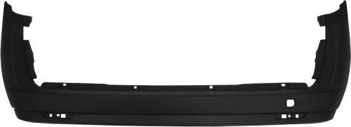 Paraurti Posteriore Nero Porta Battente Con Tappo Gancio Traino - Fiat - Doblo 2009 - OE 735497862 - 735497863 - 1404479 - 95513286 - Carrozzeria Truck