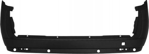 Paraurti Posteriore Nero Porta Battente Natural Power Con Fori Parkassist Con Tappo Gancio Traino - Fiat - Doblo 2009 - OE 735509144 - 1404484 - 95513291 - Carrozzeria Truck