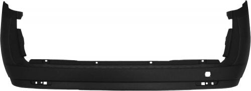 Paraurti Posteriore Nero Porta Battente Natural Power Con Tappo Gancio Traino - Fiat - Doblo 2015 - OE 735509140 - 1404483 - 95513290 - Carrozzeria Truck