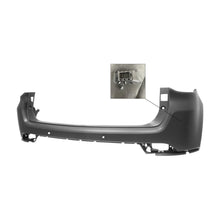 Paraurti Posteriore Superiore Primer - Con 2 Fori Sensori & Visuale Angolo Morto - Jeep - Compass III 2017-2021 - OE K68351629AC -735743717 - Carrozzeria Truck