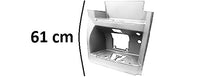Pedana Destra Cabina Larga Alta Smalto Bianco Db9147 - Mercedes - Actros MP4 Cabina Larga - OE A9606661903 - A9616661801 - 9606661903 - 9616661801 - Carrozzeria Truck