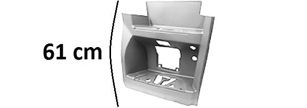 Pedana Destra Con Primer Cabina Larga Alta - Mercedes - Actros MP4 Cabina Larga - OE A96066619039135 - A9606661903 - A9616661801 - A96166618019135 - 96066619039135 - 9606661903 - 9616661801 - 96166618019135 - Carrozzeria Truck