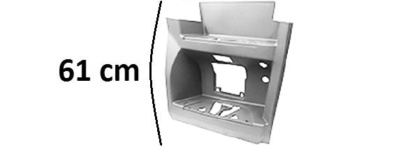 Pedana Destra Con Primer Cabina Larga Alta - Mercedes - Actros MP4 Cabina Larga - OE A96066619039135 - A9606661903 - A9616661801 - A96166618019135 - 96066619039135 - 9606661903 - 9616661801 - 96166618019135 - Carrozzeria Truck