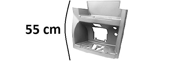 Pedana Destra Con Primer Cabina Larga Bassa - Mercedes - Actros MP4 Cabina Larga - OE A96066622039135 - 96066622039135 - Carrozzeria Truck