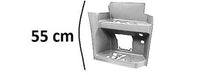 Pedana Destra Con Primer Cabina Stretta Bassa Senza Foro Luce - Mercedes - Actros MP5 - OE - Carrozzeria Truck