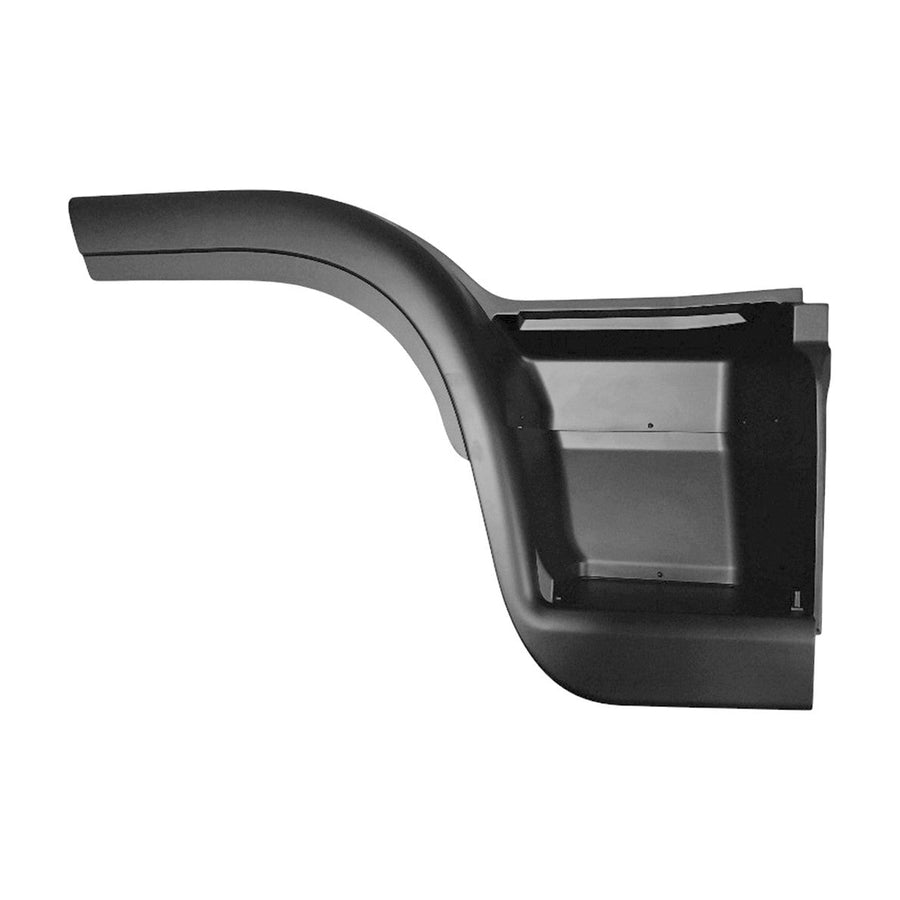 Pedana Destra Con Profilo Passaruota Grigia - Iveco - Eurocargo Tector 130E24/180E28 - OE 504054940 - 504059309 - Carrozzeria Truck