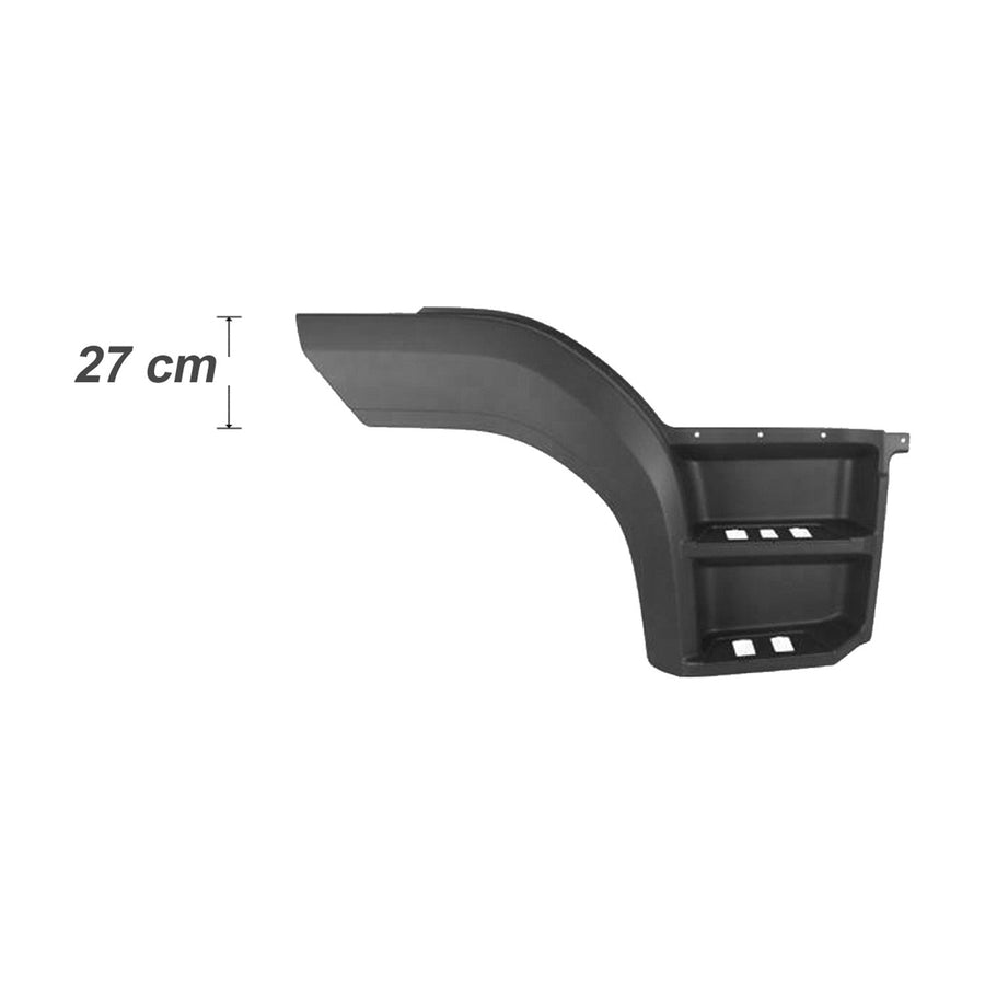 Pedana Parafango Destro Aletta H27Cm - Mercedes - Atego Euro 6 - OE 96766604017277 - Carrozzeria Truck