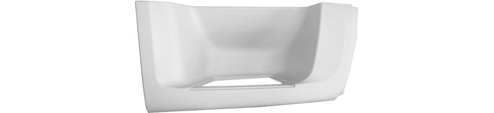 Pedana Salita Destra In Abs Bianco - Daf - XF 105 - OE 1642683 - Carrozzeria Truck
