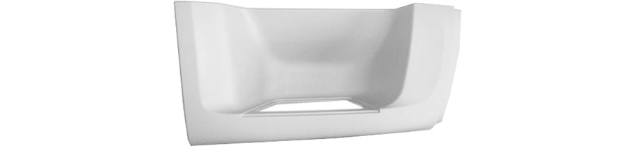 Pedana Salita Destra In Abs Bianco - Daf - XF 105 - OE 1642683 - Carrozzeria Truck