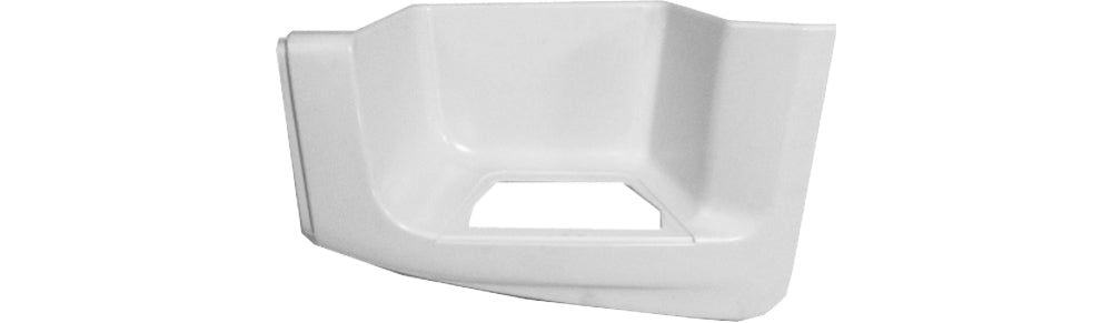 Pedana Salita Sinistra In Abs Bianco 1 - 2 Serie - Daf - XF 95 1a - 2a Serie - OE 1295732 - Carrozzeria Truck