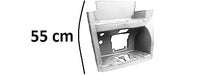 Pedana Sinistra Cabina Larga Bassa Smalto Bianco Db9147 - Mercedes - Actros MP4 Cabina Larga - OE A9606661803 - A9606662003 - A9606662901 - 9606661803 - 9606662003 - 9606662901 - Carrozzeria Truck