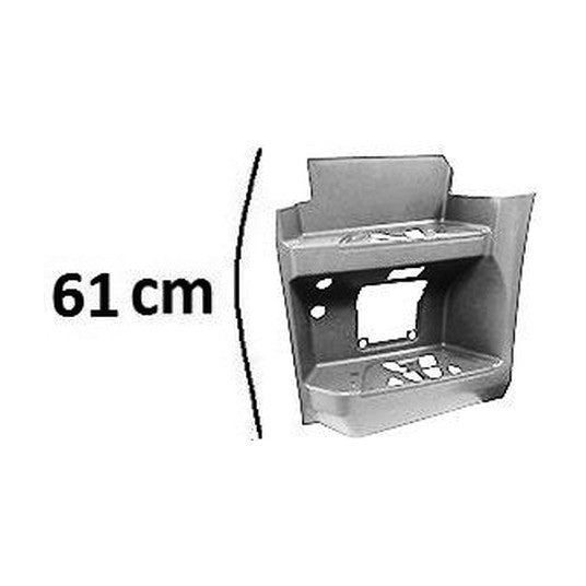 Pedana Sinistra Con Primer Cabina Stretta Alta - Mercedes - Actros MP5 - OE A96066623039135 - A9606662303 - A9616663201 - A96166632019135 - 96066623039135 - 9606662303 - 9616663201 - 96166632019135 - Carrozzeria Truck