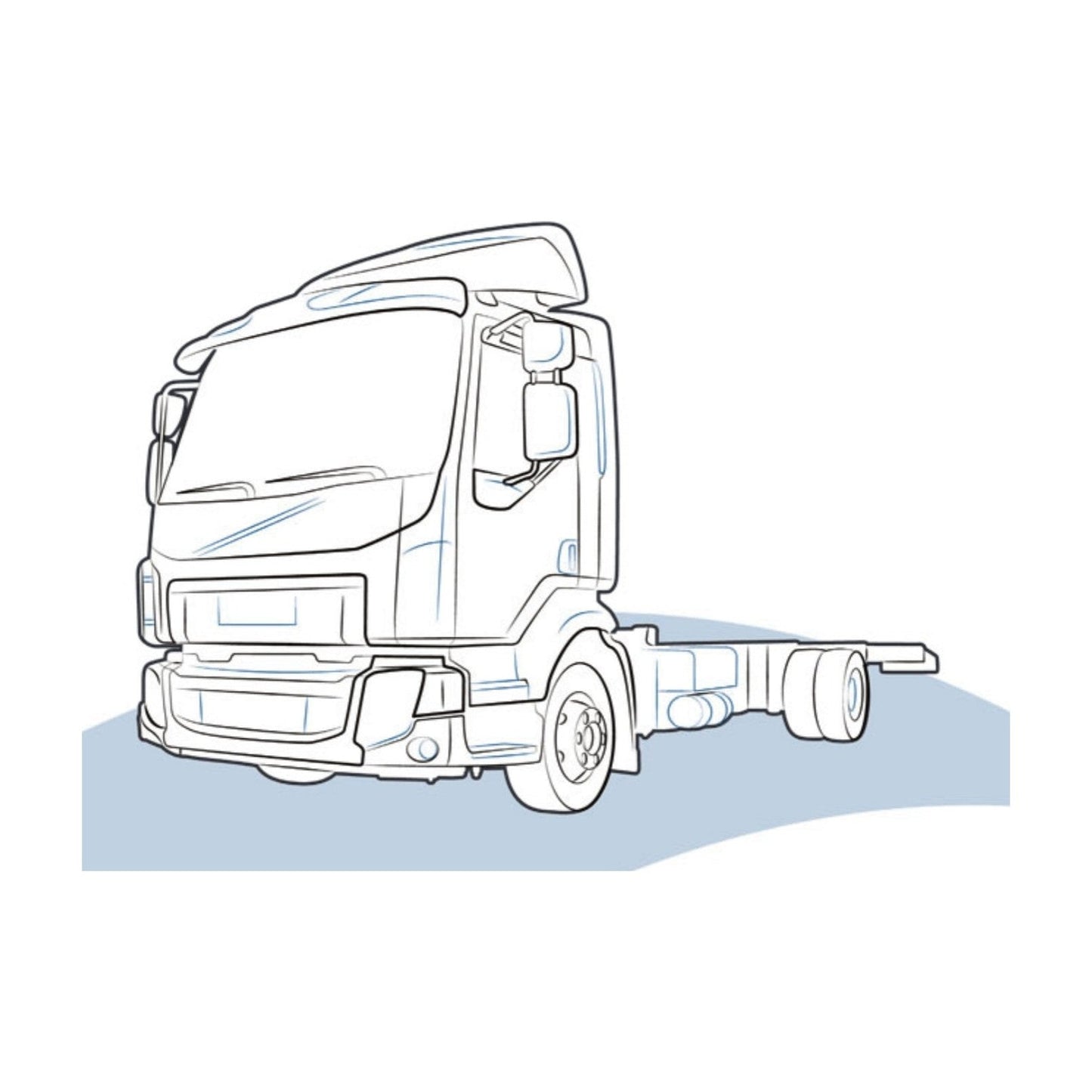 PLASTICA FANALE POSTERIORE VOLVO FL EURO 6 - 84122332 - Carrozzeria Truck