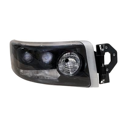 Proiettore Destro Elettrico Nero (H3-H7-H15-Py21W-W5W-Tipo He) - Renault - Nuovo Premium - OE 7421554747 - Carrozzeria Truck