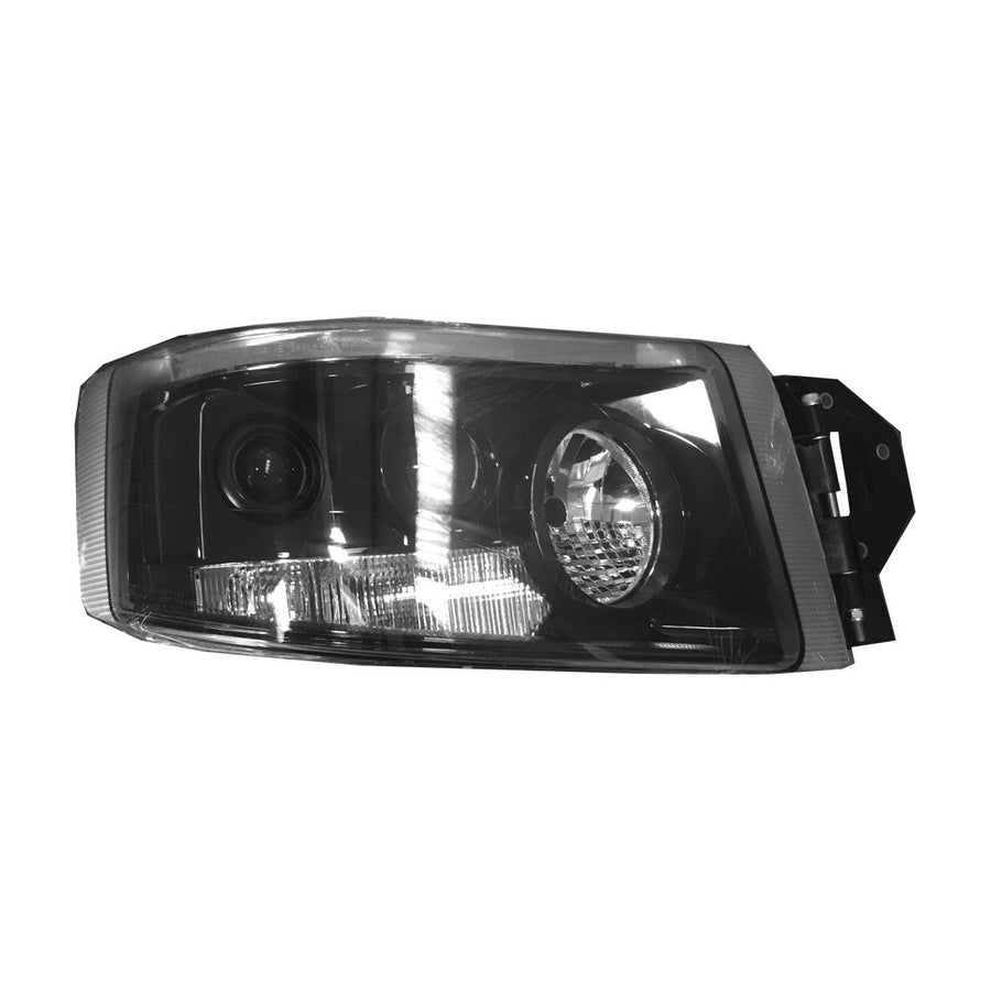 Proiettore Destro Elettrico Nero (H7-H15-Py21W-W5W-Tipo He) - Renault - Nuovo Premium - OE 7421554751 - Carrozzeria Truck