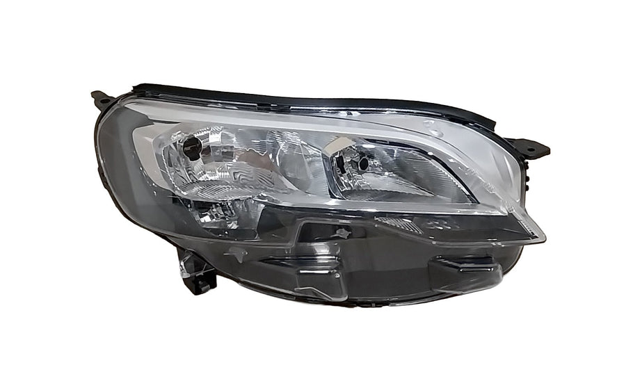 Proiettore Destro H7+H1 Correzione Assetto Fari E Motore Elettrico - Peugeot - Expert 2016 - OE 9808572580 - Carrozzeria Truck