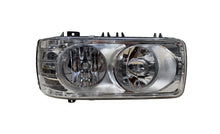 Proiettore Destro Manuale Alogeno - Led 24 V Con Portalampada Senza Lampadina (H7 - H1 - Py21W) Con Luci Diurne Led - Connettore Rettangolare Posteriore Centrale 8 Pin Con Centralina - Daf - LF Euro 6 - OE 1714559 - 1706997 - Carrozzeria Truck