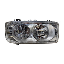 Proiettore Destro Manuale Alogeno-Led 24 V Con Portalampada Senza Lampadina (H7 - H1 - Py21W) Con Luci Diurne Led - Connettore Rettangolare Posteriore Centrale 8 Pin Con Centralina - Daf - LF Euro 6 - OE 1714559 - 1706997 - Carrozzeria Truck
