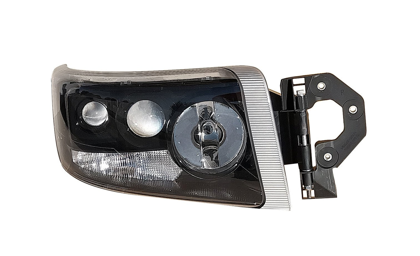 Proiettore Destro Manuale Con Fendinebbia Alogeno 24V Con Portalampada Senza Lampadina (H7 - H1 - H3 - W5W - Py21W) Connettore Rotondo Posteriore Laterale Sinistro 6 Pin - Renault - Nuovo Premium - OE 5010578478 - Carrozzeria Truck