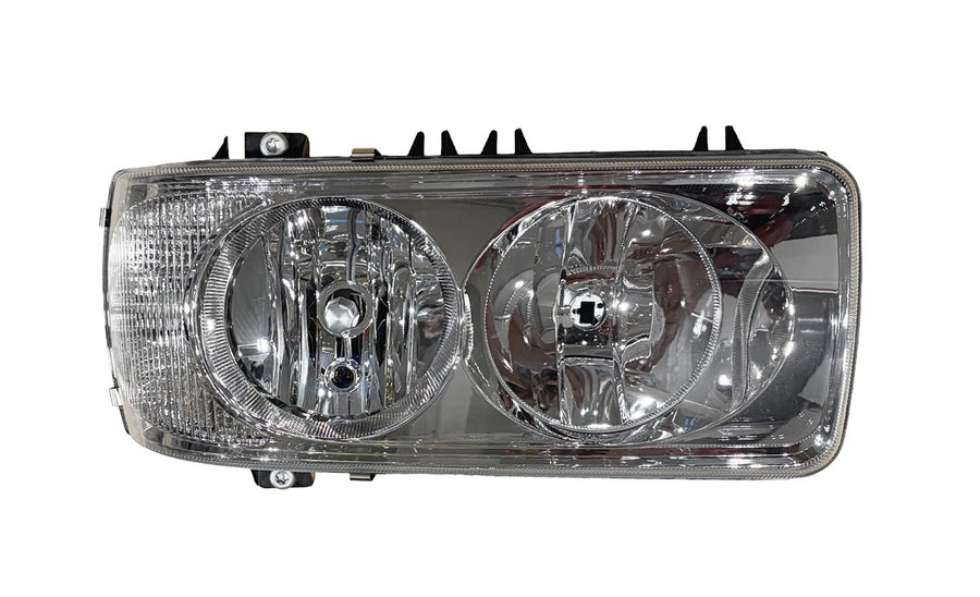 Proiettore Destro Manuale - Elettrico Freccia Bianca Senza Lampadina (H7 - H1 - P21W - W5W) Economy Quality - Daf - XF 95 1a - 2a Serie - OE 1832397 - Carrozzeria Truck